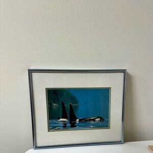 Framed printed by Alexandra Morton